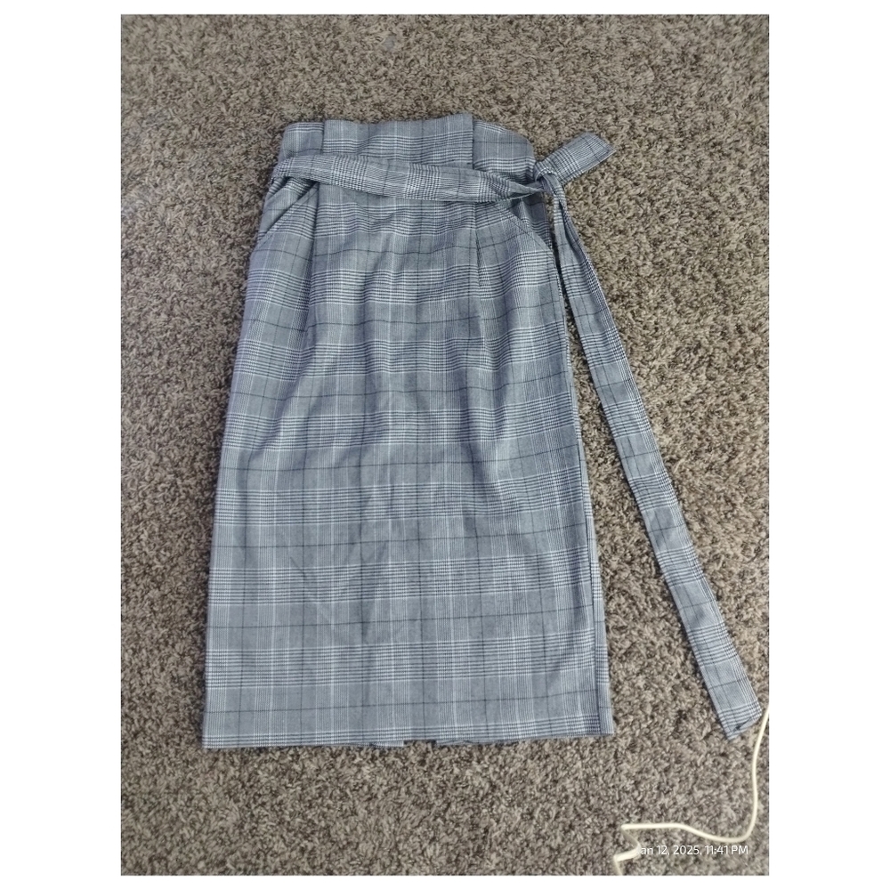 Forever 21 Plaid Midi Skirt